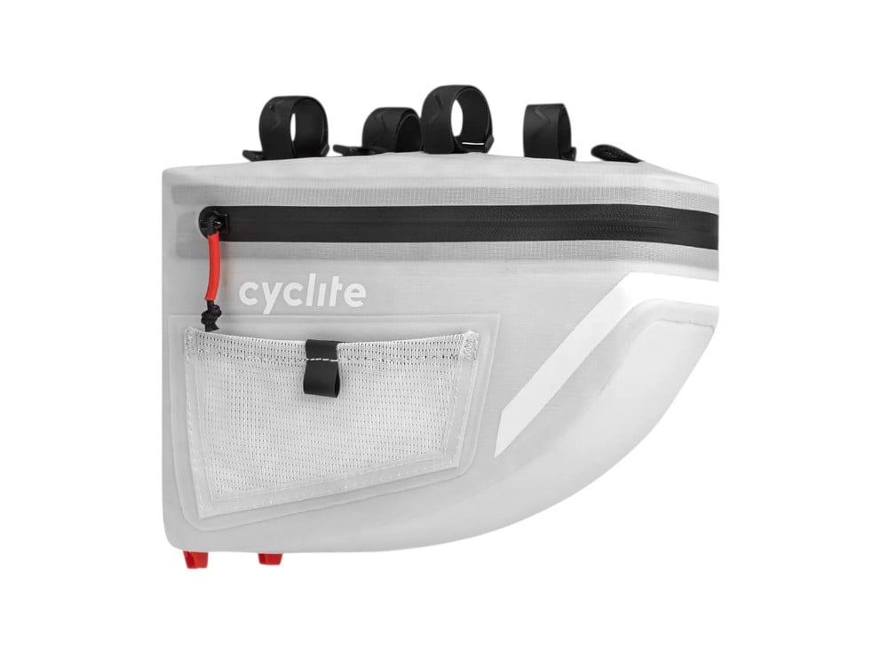CYCLITE Lenkertasche Handle Bar Aero Bag 02 | 4,9 Liter | light grey