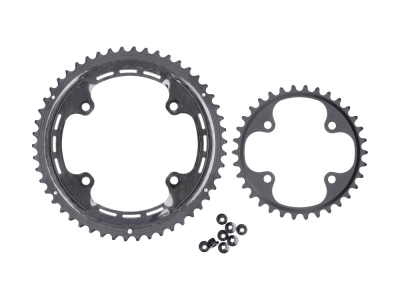 CAMPAGNOLO Kettenblatt Set ULTRA für 2x13 Super Record 13 | 50/34 Zähne