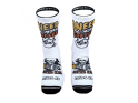 MALDITA BUENA SUERTE Socks Coffee Time | white