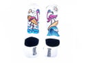 MALDITA BUENA SUERTE Socks Flamingo | white