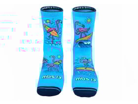 MALDITA BUENA SUERTE Socks Flamingo | blue