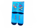 MALDITA BUENA SUERTE Socken Flamingo | blau L | 41-43