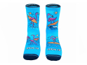 MALDITA BUENA SUERTE Socken Flamingo | blau XL | 44-46