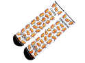 MALDITA BUENA SUERTE Socks I Love Croquettes | white XL | 44-46