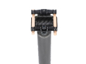 DARIMO Seatpost for Colnago | UD matt | black | 13 mm offset | Aero 350 mm