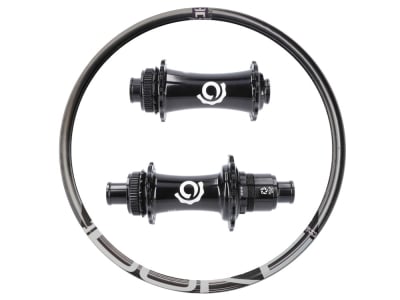R2BIKE Laufradsatz 29" XC DC | Industry Nine MTB Center Lock Naben | Duke Carbon Felgen