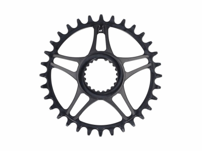 RADOXX COMPONENTS x Dangerholm MTB Kettenblatt Bergakungen für SHIMANO Direct Mount | schwarz | 36 Zähne