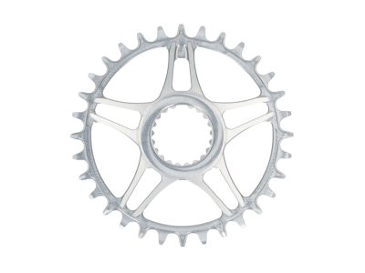 RADOXX COMPONENTS x Dangerholm MTB Kettenblatt Bergakungen für SHIMANO Direct Mount | silber | 32 Zähne