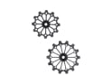 EXTRALITE UltraPulley 12-14-Tooth PHB Rear Derailleur Pulley for SRAM AXS Road E1