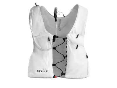 CYCLITE Hydration Vest 01 Set | 5 Liter | including 2 Liter Hydration Bladder | light grey