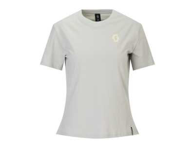 SCOTT T-Shirt Damen Backprint | spray grey XL