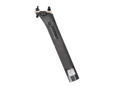 DARIMO Seatpost for Colnago Y1RS | UD matt | black | -7.5 mm offset | Aero 240 mm