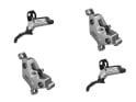 SRAM Disc Brake Motive Ultimate stealth V2 | 4 Piston Clear Anodized Set