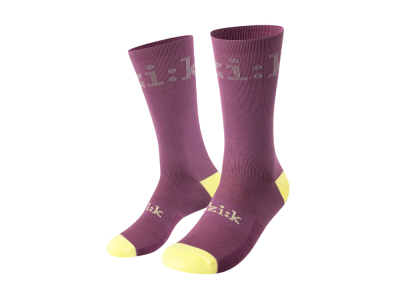 FIZIK Socks Performance Team Edition | purple / yellow M (40-43)