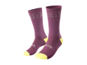 FIZIK Socks Performance Team Edition | purple / yellow M (40-43)