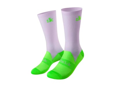 FIZIK Socken Performance | lila / neongrün