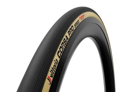 VITTORIA Reifen Corsa Pro Speed 28" | 700 x 30C Graphene 2.0 TL Ready schwarz / beige