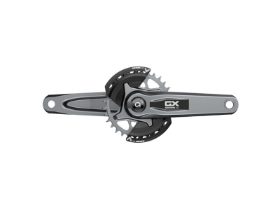 SRAM GX Eagle Transmission Power Meter DUB Kurbel | 55 mm Kettenlinie 174 mm Q-Faktor | grau 170 mm
