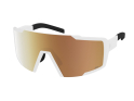 SCOTT Sunglasses Shield Light Sensitive white matt/ AMP LS gold chrome