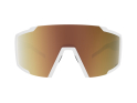 SCOTT Sunglasses Shield Light Sensitive white matt/ AMP LS gold chrome
