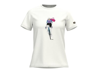 SHIMANO T-Shirt Damen Sentiero Ltd. Road | weiß