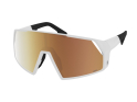 SCOTT Sunglasses Pro Shield Light Sensitive white matt / AMP LS gold chrome