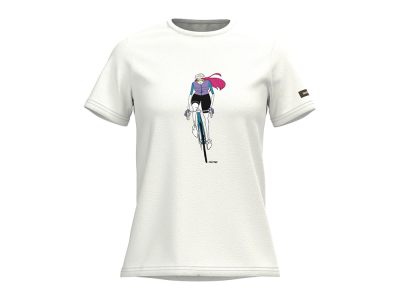 SHIMANO T-Shirt Damen Sentiero Ltd. Road | weiß L