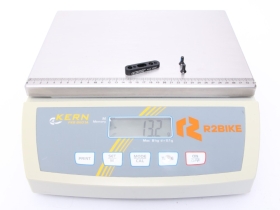 GALFER Adapter Flatmount rear  | schwarz