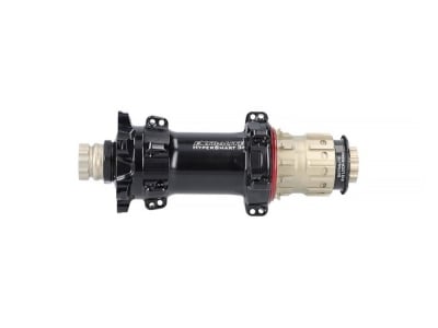 EXTRALITE Hinterradnabe HyperSmart 3+ R | Enduro Edelstahllager | 48 Zähne | Steckachse 12x142 mm | Shimano Micro Spline