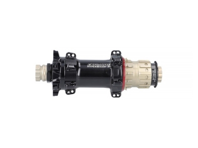 EXTRALITE Hinterradnabe HyperSmart 3+ R | Enduro Edelstahllager | 48 Zähne | Steckachse 12x142 mm | Shimano Micro Spline | 28 Loch