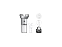 SAPIM Spoke Nipple Polyax Double Square Secure Lock Aluminium 2 mm | 16 mm | black