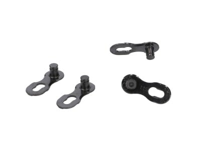 KMC Kettenschloss Missing Link 11R DLC | 11-fach | 2 Stück | Schwarz