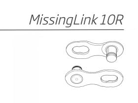 KMC Chain Lock Missing Link 10R DLC | 10-speed | 2 pieces...