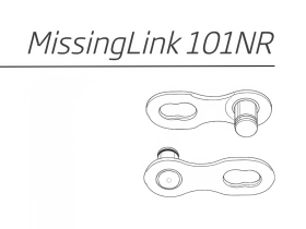 KMC Kettenschloss Missing Link 101 NR EPT | 1-fach | 2...