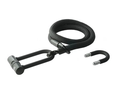 TEX-LOCK Textile Lock Eyelet incl. UX-Lock 120 cm | Onyx Black