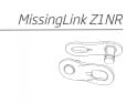 KMC Chain Lock Missing Link Z1EHXNR EPT | 1-speed | 2 pieces | Silver