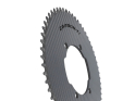 CARBON-TI Kettenblatt X-Aeroring für SRM Origin Powermeter | 4-Arm LK 110 asymmetrisch | 60 Zähne