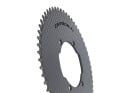 CARBON-TI Kettenblatt X-Aeroring für SRM Origin Powermeter | 4-Arm LK 110 asymmetrisch | 62 Zähne