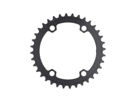 QO Bike Gear RACE Chainring Aero 2-Speed | inner | black...