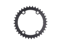 QO Bike Gear RACE Chainring Aero 2-Speed | inner | black 36 T