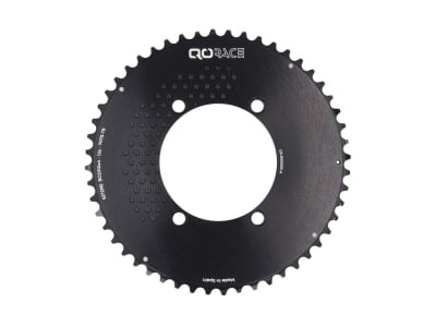 QO Bike Gear RACE Chainring Aero 2-Speed | outer | black 52 T