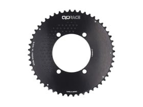 QO Bike Gear RACE Chainring Aero 2-Speed | outer | black...