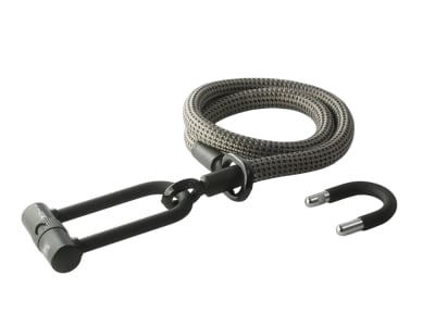 TEX-LOCK Textile Lock Eyelet incl. UX-Lock 160 cm | Electric Grey