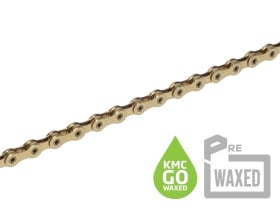 KMC pre-waxed Kette X12L Ti-N Go Wax inkl. Kettenschloss...