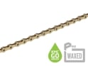 KMC pre-waxed Kette X12L Ti-N Go Wax inkl. Kettenschloss | 12-fach | 126 Glieder | Gold