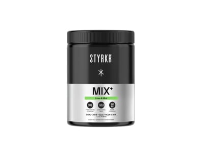 STYRKR Drink Powder MIX+ Dual-Carb and Electrolyte Mix Lime & Mint | 556g Can