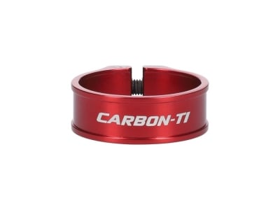 CARBON-TI Sattelklemme X-Clamp 3 | rot | 34,9 mm