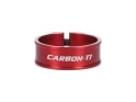 CARBON-TI Sattelklemme X-Clamp 3 | rot | 36,4 mm