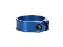 CARBON-TI Sattelklemme X-Clamp 3 | blau | 31,8 mm