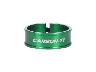 CARBON-TI Seat Clamp X-Clamp 3 | green